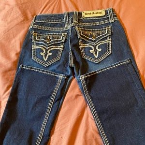 Woman’s rock revival jeans